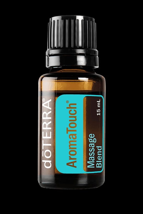 AromaTouch essential oil, massage oil blend, relaxing essential oils, doTERRA AromaTouch, aromatherapy blend, calming oil, soothing massage oil, lavender blend, stress relief essential oil