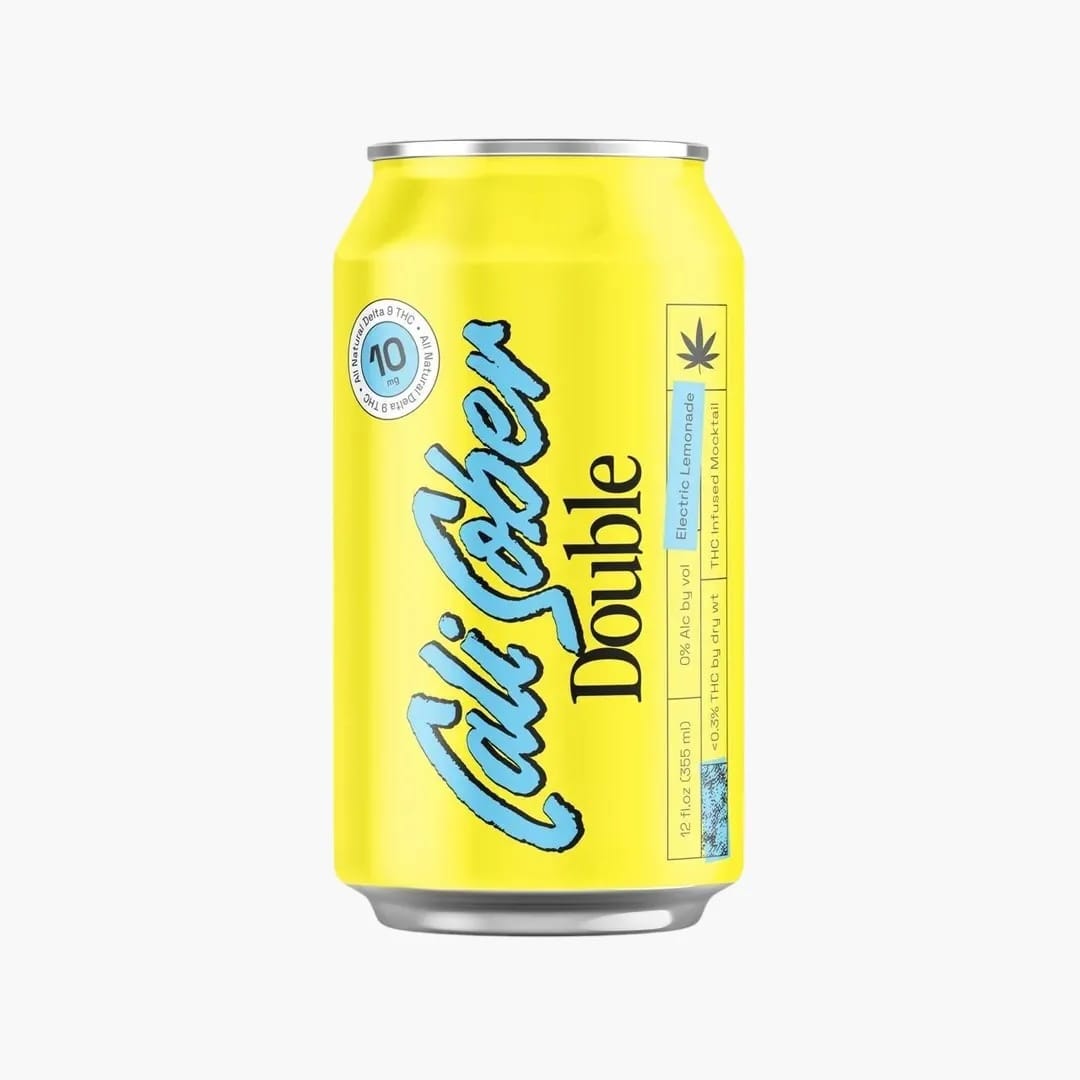 Cali Sober Electric Lemonade – 10mg THC Mocktail