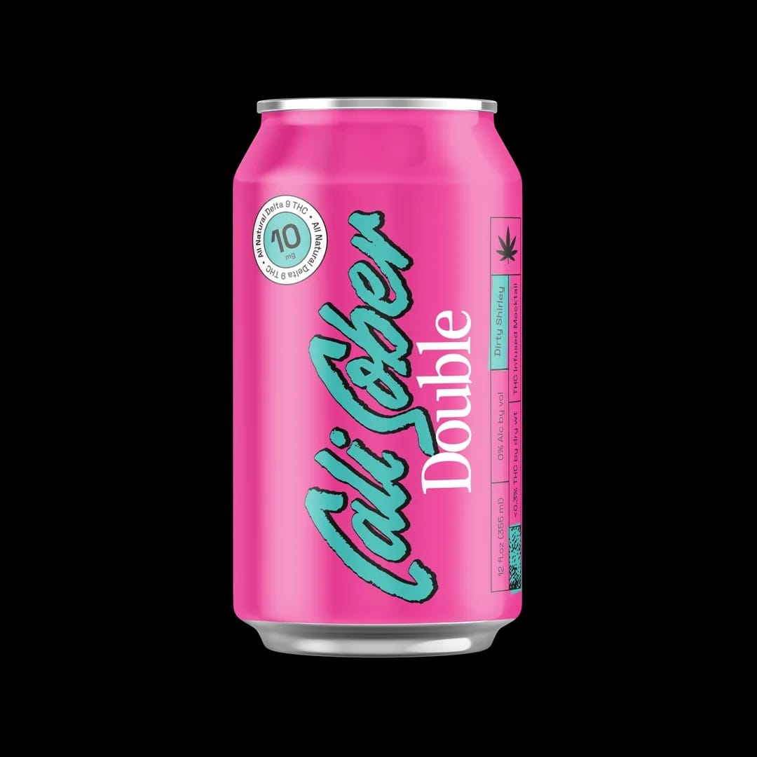 Cali Sober Dirty Shirley Double – 10mg THC Mocktail