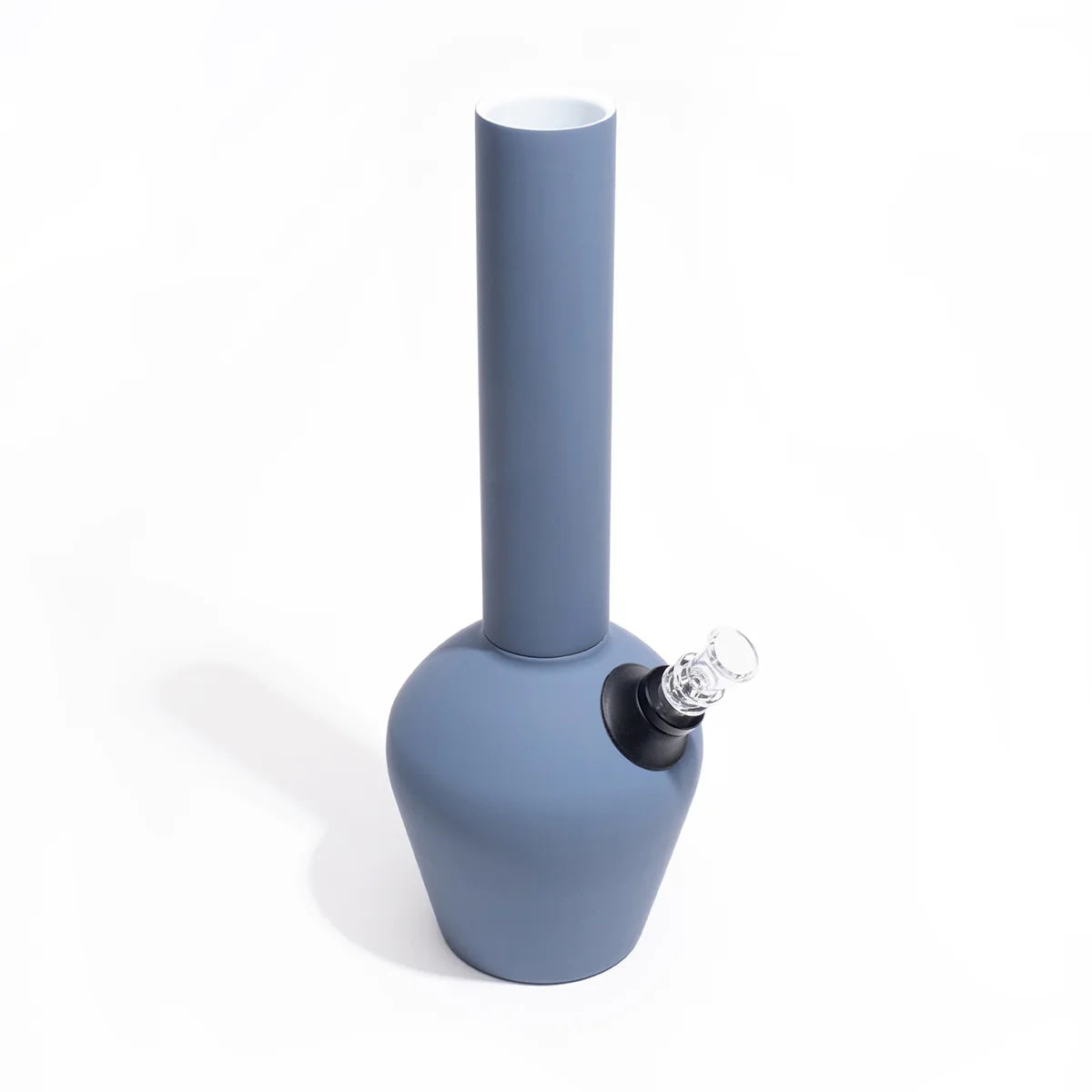 Rubber finish smoking piece
13 inch insulated bong
Easy clean ceramic bong
Modern rubberized water pipe
Limited edition Chill setup