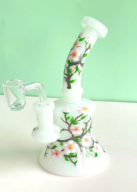 Cherry blossom glass bong
Hand-painted bong CannaStyle
10 inch milky white bong
Floral herb water pipe
Ice catcher glass bong
Borosilicate glass cherry bong
Handcrafted flower bong
14mm bowl glass bong
Elegant painted glass bong
Smooth hit cherry blossom bong