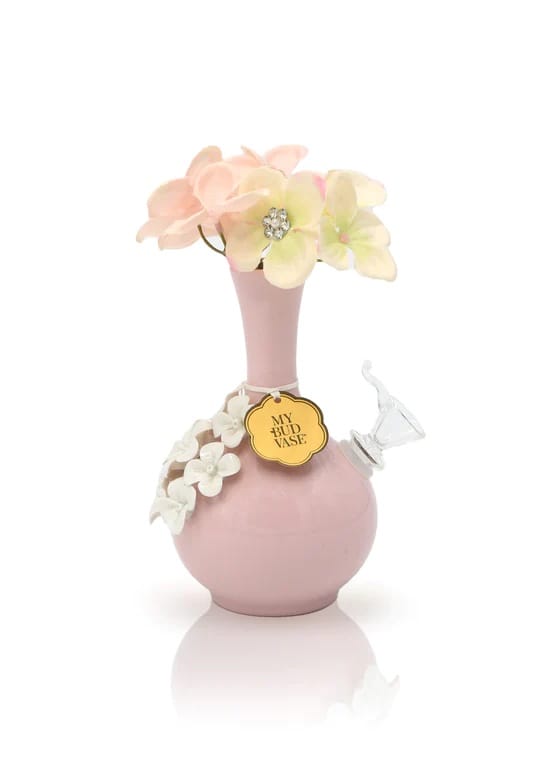 My Bud Vase authenticity
Decorative porcelain water pipe
Girly cannabis accessory set