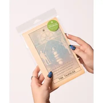 Good Fortune Inspirational Notebook | Recycled Journal