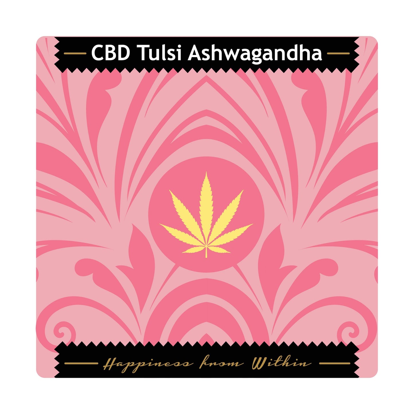 holy basil tea, CBD herbal tea, calm focus tea