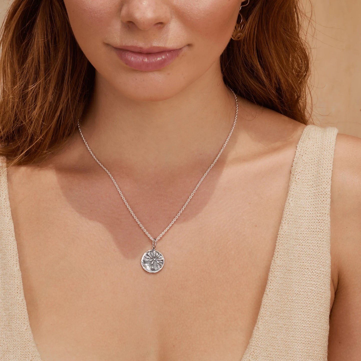 YENology jewelry, divine feminine jewelry, star medallion, luck charm necklace, meaningful gift, spiritual empowerment, boho luxe necklace, journey talisman, mindful jewelry