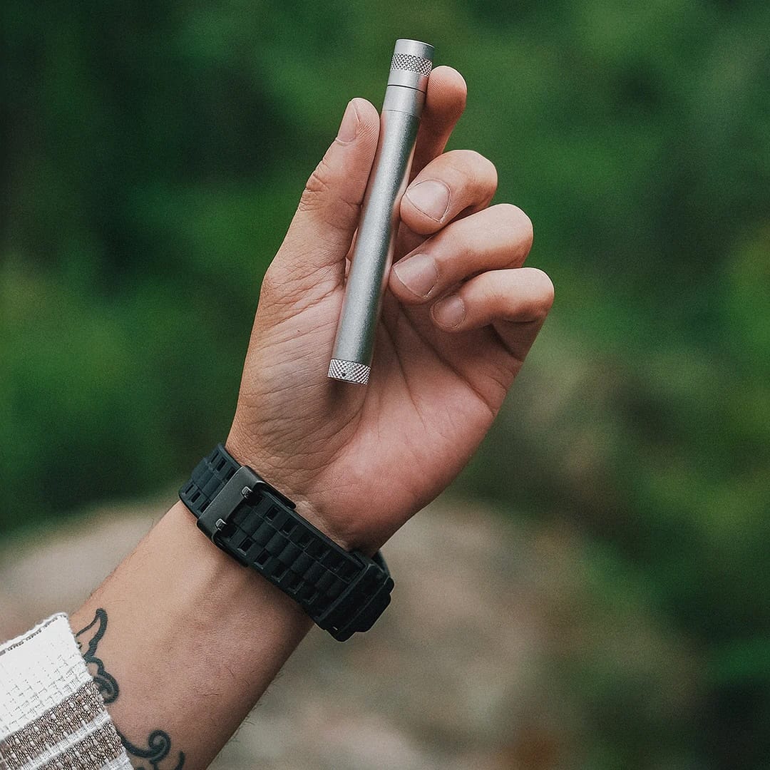 Airtight metal doob tube
Smell-proof cannabis travel gear