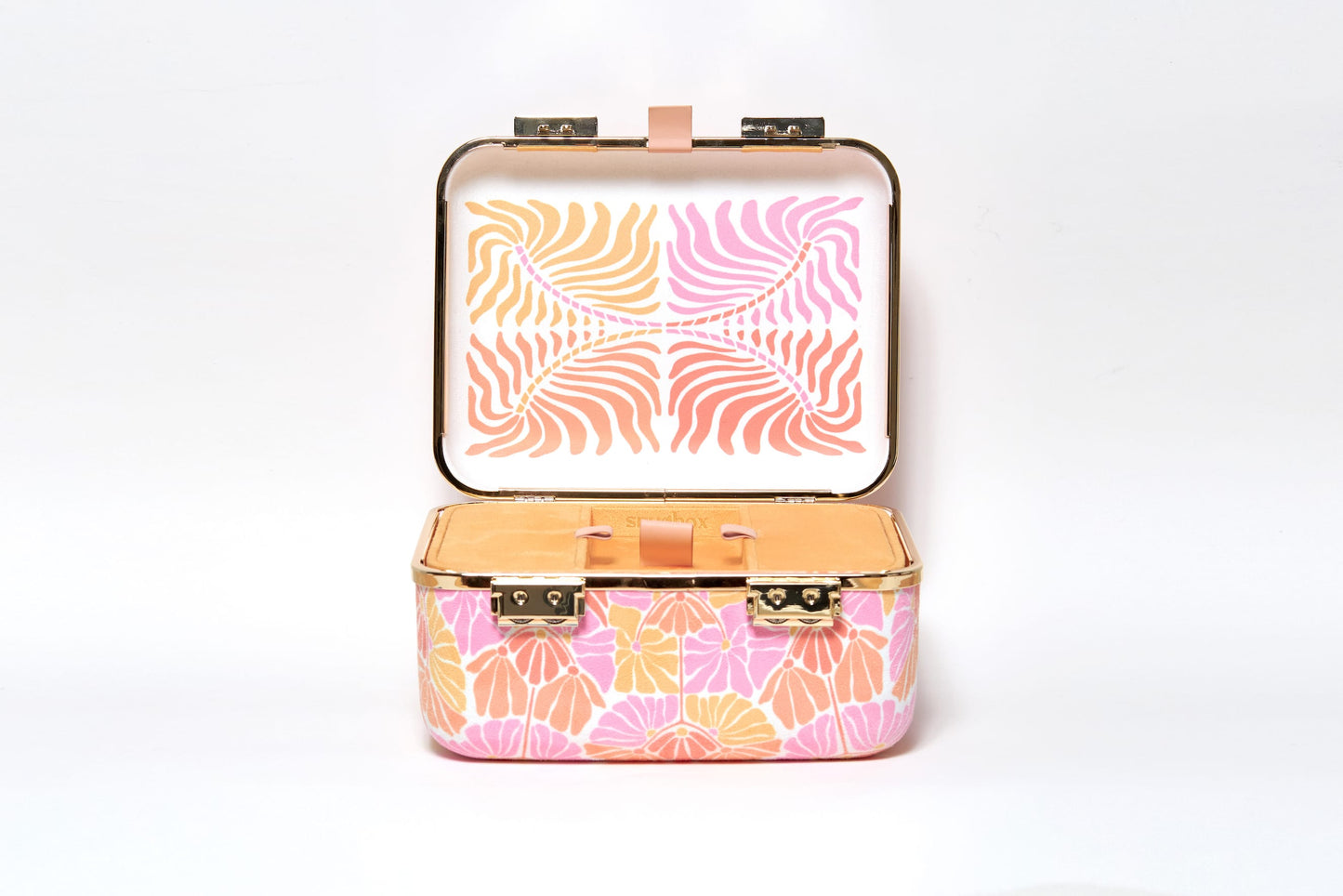 Removable tray storage box
Cute cannabis accessory box