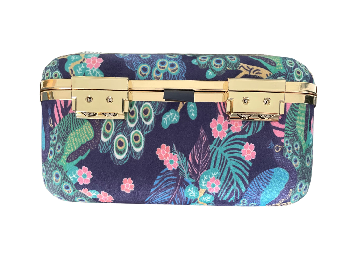 Snugbox, Peacock Garden stash box, smell-proof stash box, cannabis storage, luxury stash box, vegan leather storage box, combination lock stash box, smoking accessories, YENology accessories, luxury cannabis essentials