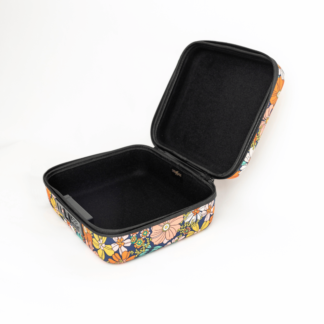 Trixie Floral Lockbox – TSA Combo Storage for Jewelry & Smoke