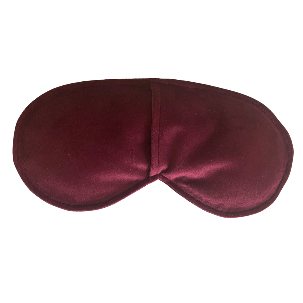 Soothing Eye Pillow w/ Removable Cover- Como Cranberry