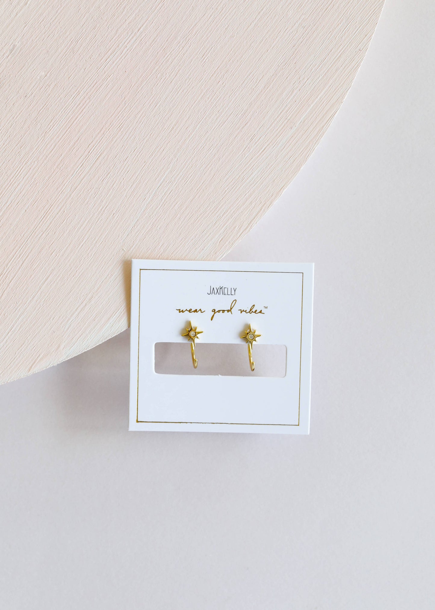 Icon Huggies - Star - Gold Earrings