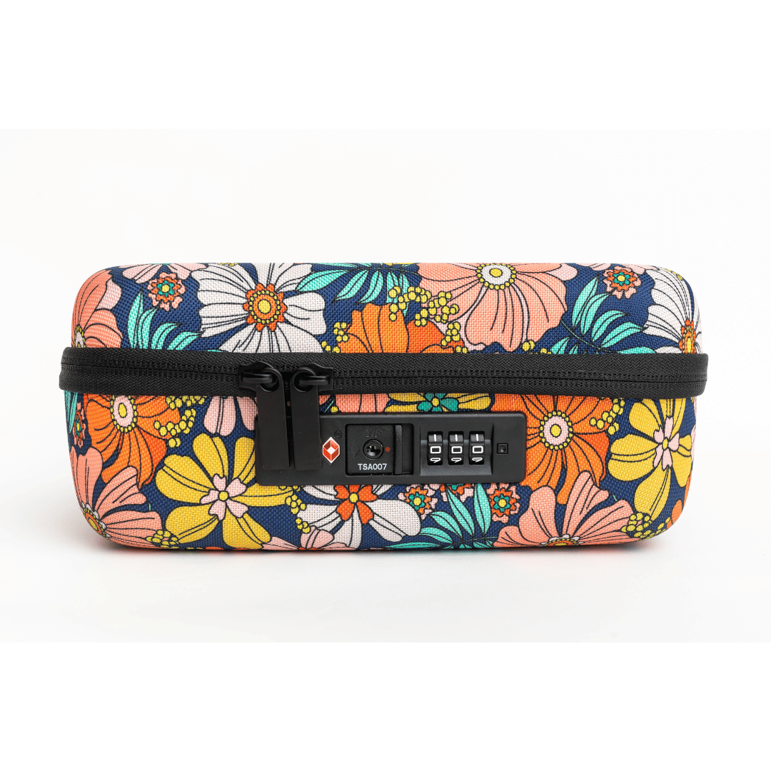 Trixie Floral Lockbox – TSA Combo Storage for Jewelry & Smoke