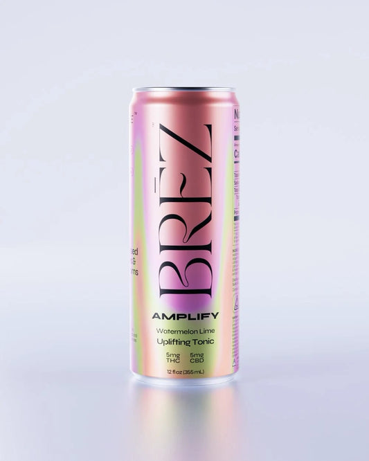 BRĒZ Amplify | THC + CBD Watermelon Lime Tonic