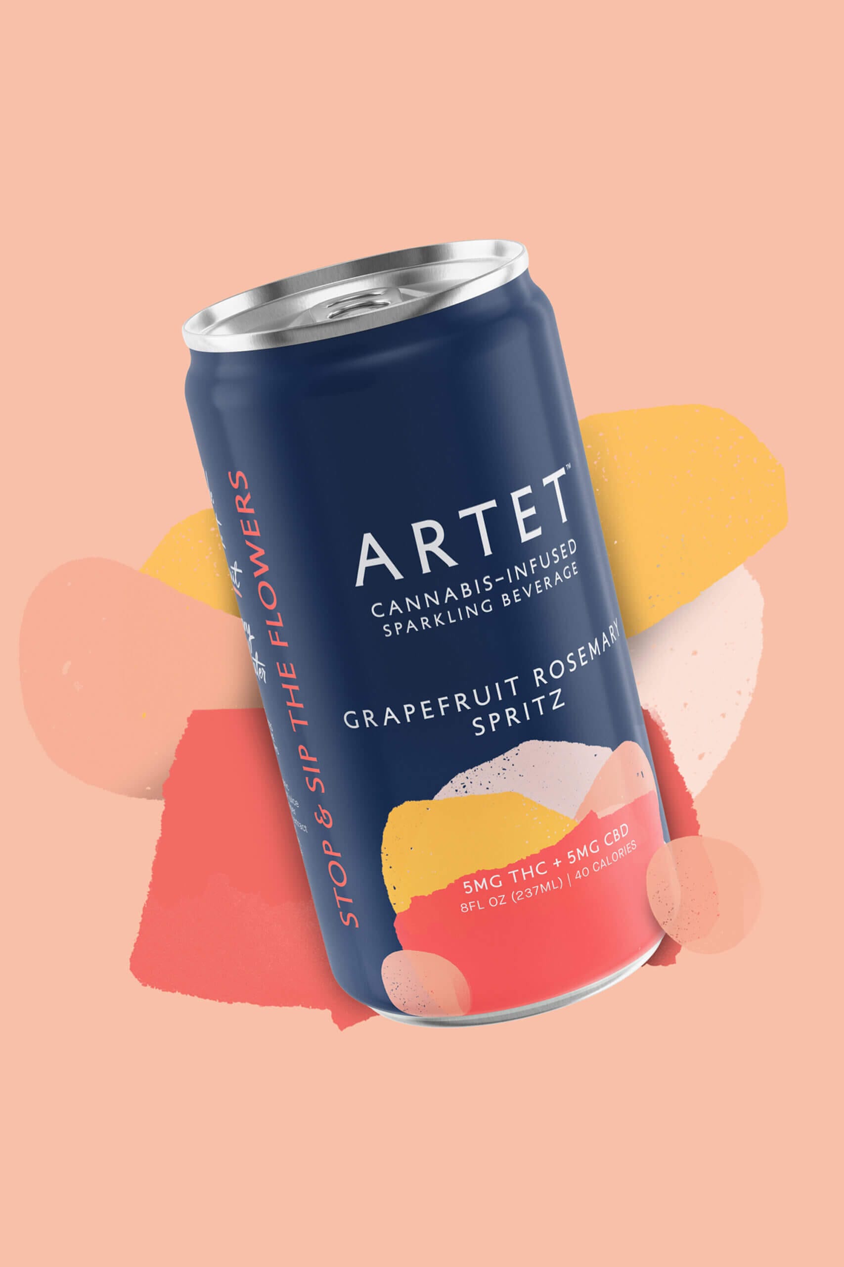 Grapefruit Rosemary Spritz | Artet Cannabis Cocktail