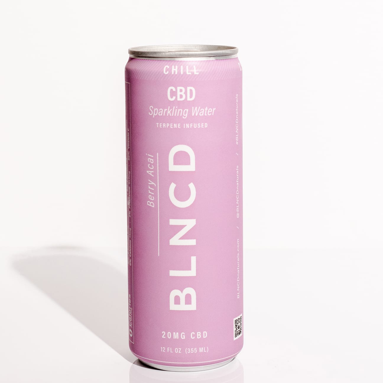 BLNCD CHILL CBD Sparkling Water | Berry Acai