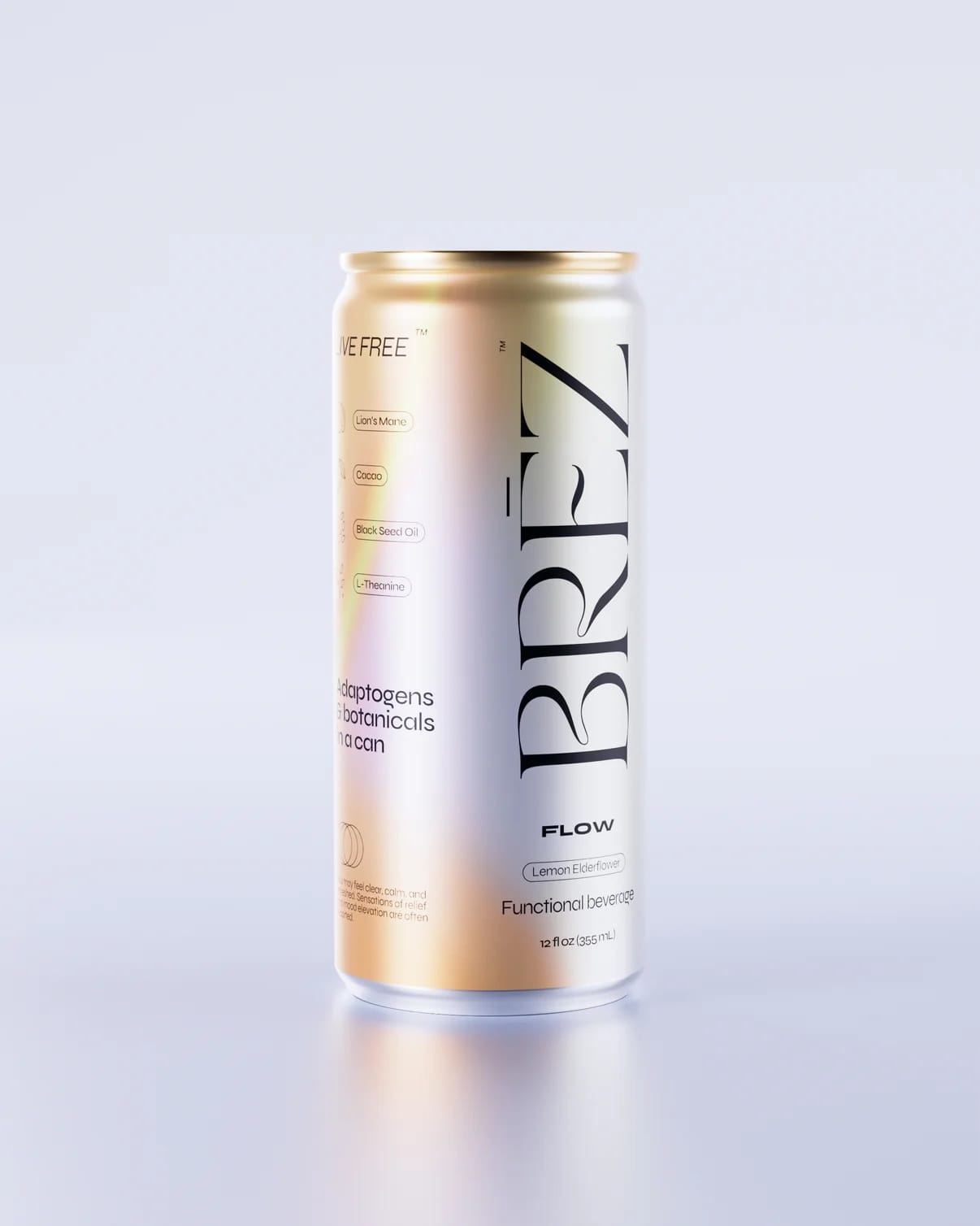 BRĒZ FLOW Adaptogen Tonic | Focus & Mood Support Drink