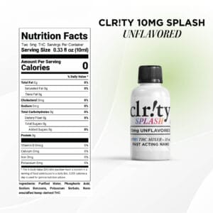 hemp beverage additive, THC mocktail mix, zero sugar THC, cannabis drink enhancer