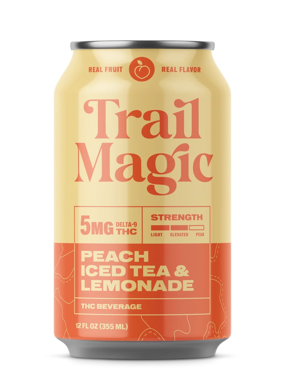 Trail Magic Half & Half Peach – THC Iced Tea Lemonade 5mg
