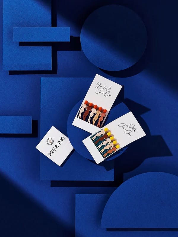 Rogue Paq matches
Cannabis matchbooks
Inclusive weed matches