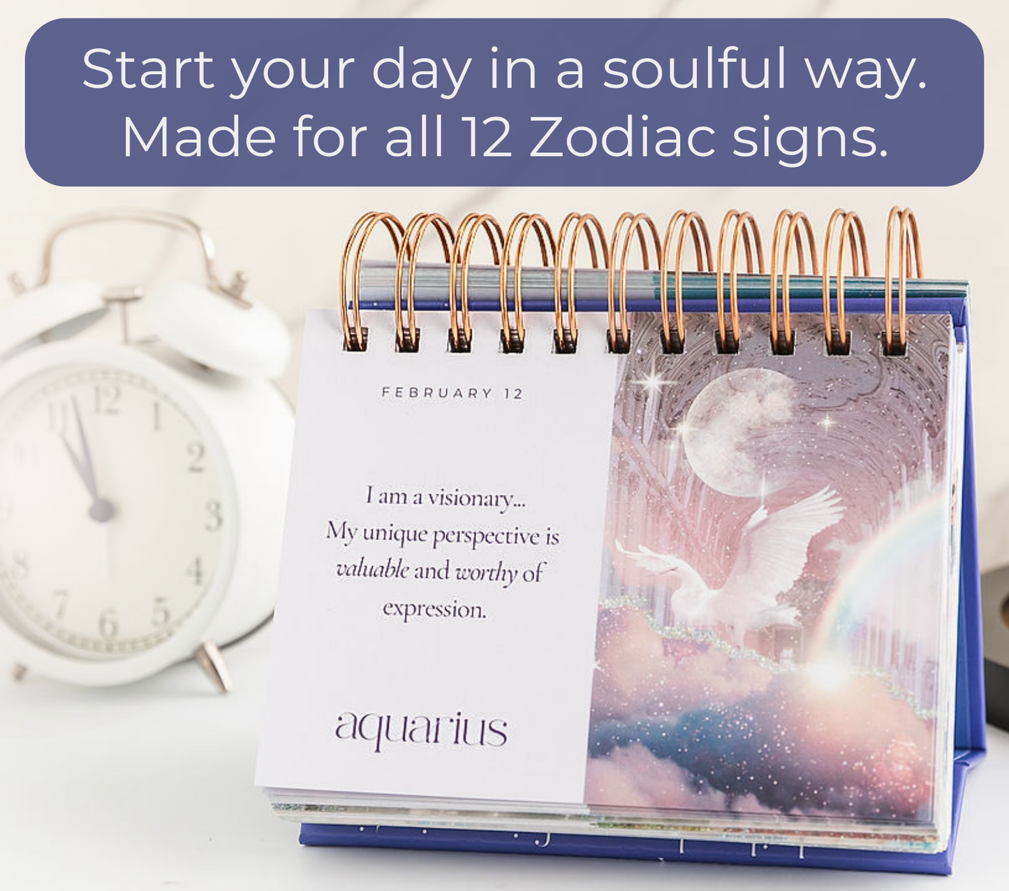 Start your day in a soulful way.  Made for all 12 zodiac signs