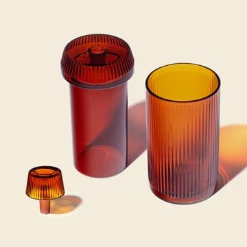 Amber Deco Gravity Bong