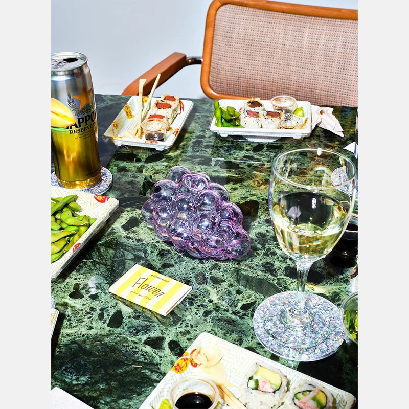 YENology smoking accessories, unique pipes, statement glass pipe, collectible glassware