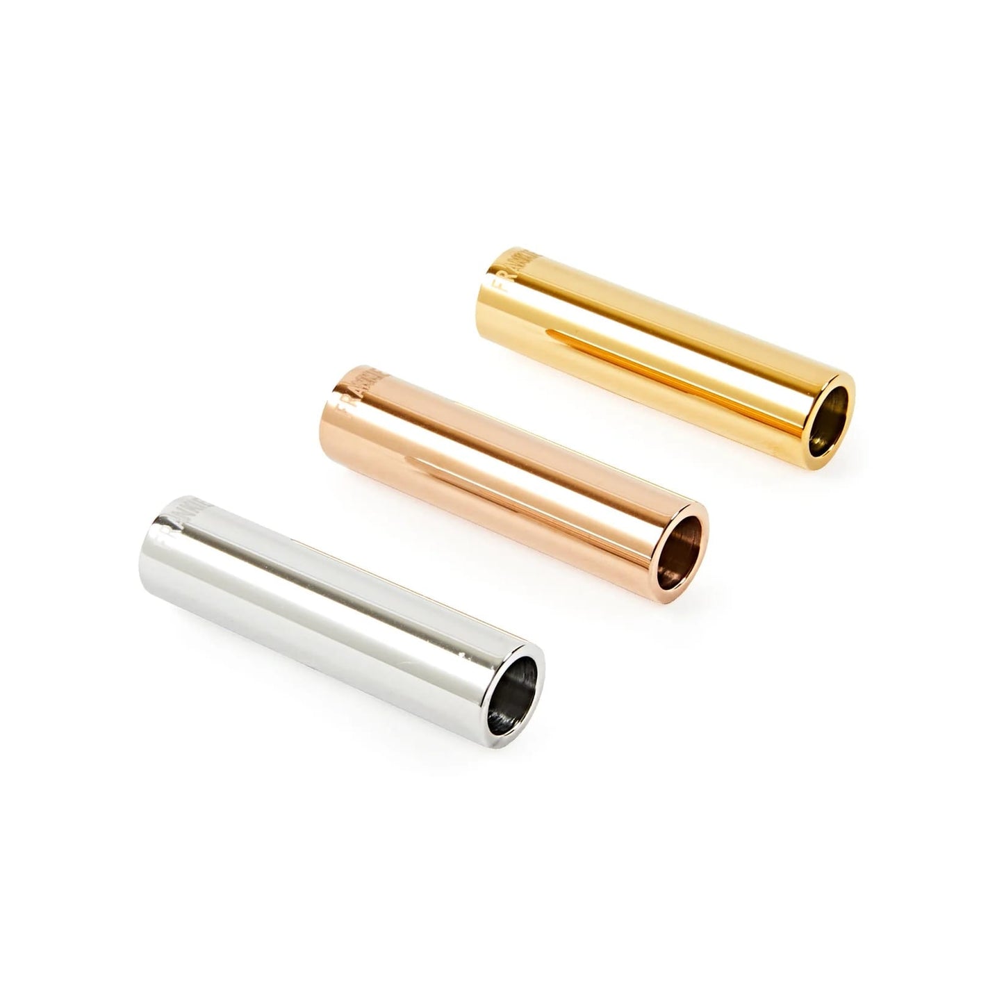 Frankie Smoke joint tips, gold joint tip, silver joint holder, rose gold smoking tip, reusable joint mouthpiece, luxury smoking accessories, roach clip alternative, classy joint holder, Frankie Smoke collection, YENology joint tips