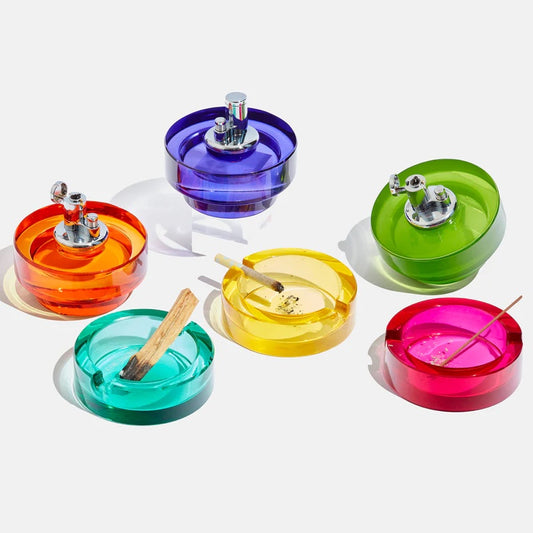 glass tabletop lighter, retro lighter, torch lighter