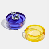 YENology lighter, colorful table decor, smoking essentials