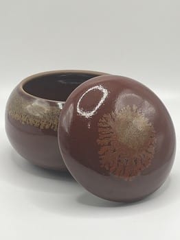 Cone 6 artisan ceramics
Handmade trinket holder
3 inch flower clay container