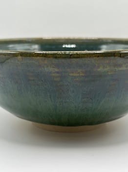 Green and peacock bowls
Mike Teal pottery bowls