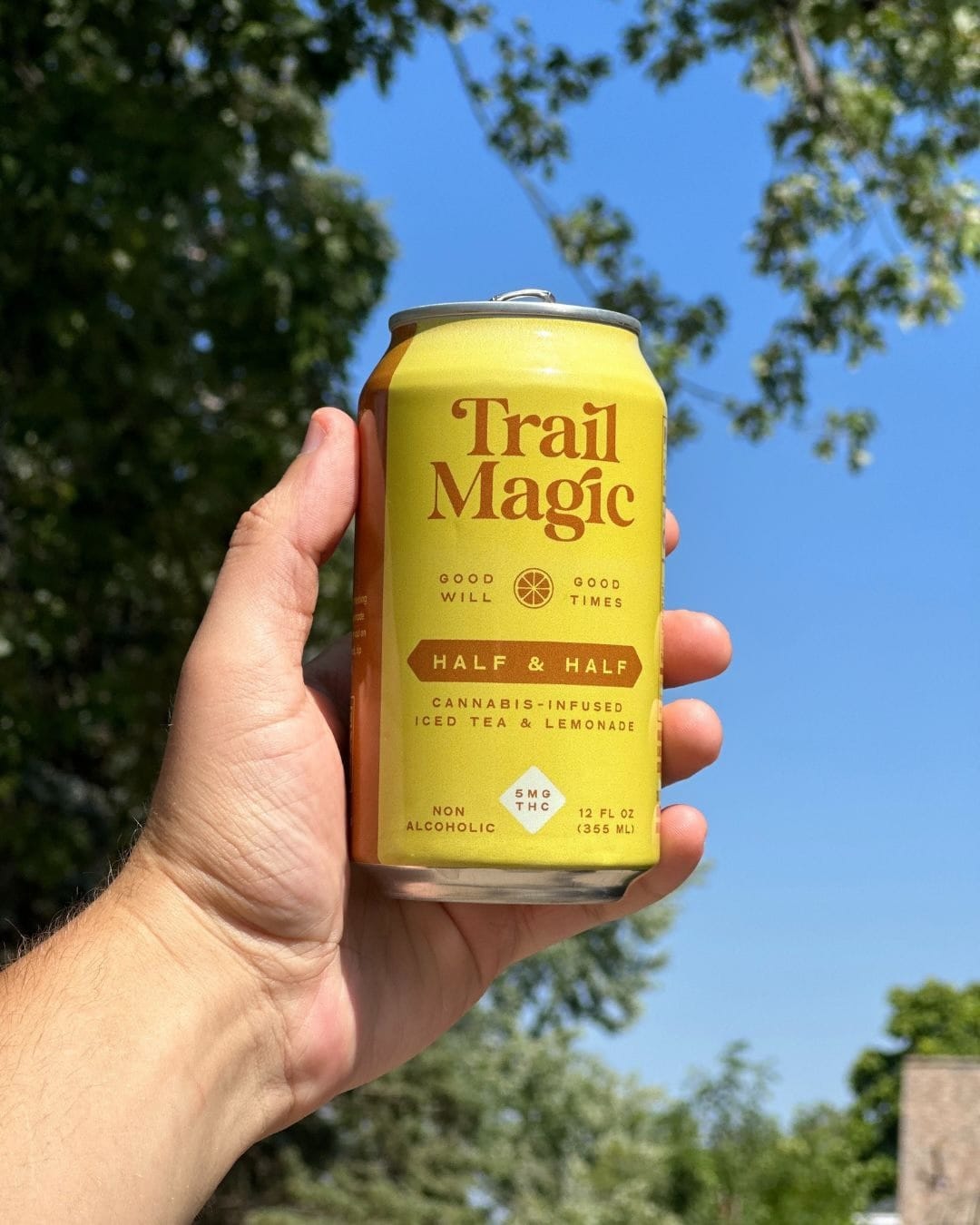Trail Magic drink, THC iced tea
