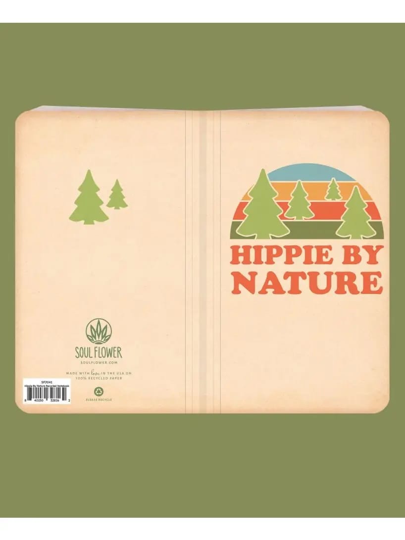 Retro Messages Journal | Soul Flower Recycled Notebook