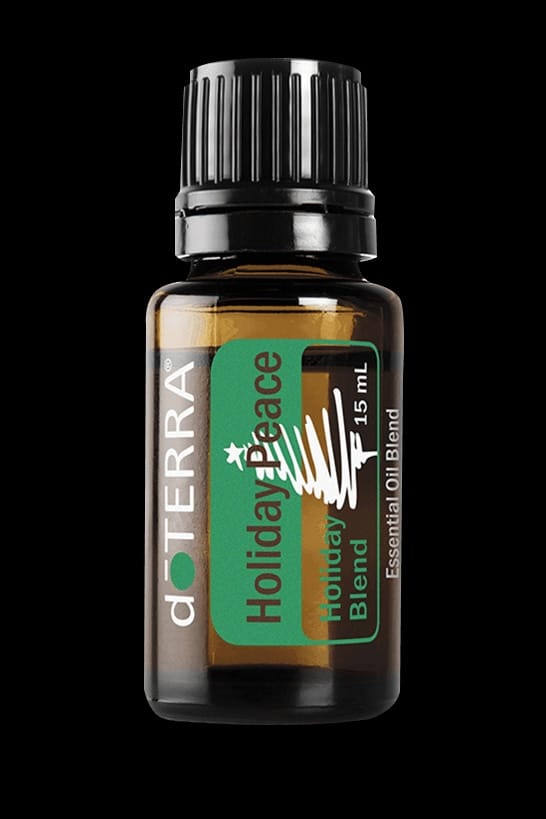 doTERRA holiday peace, pine essential oil, fir oil blend, frankincense oil, vetiver essential oil, holiday aromatherapy, seasonal essential oil blend, calming winter scent, grounding essential oils, Christmas diffuser blend