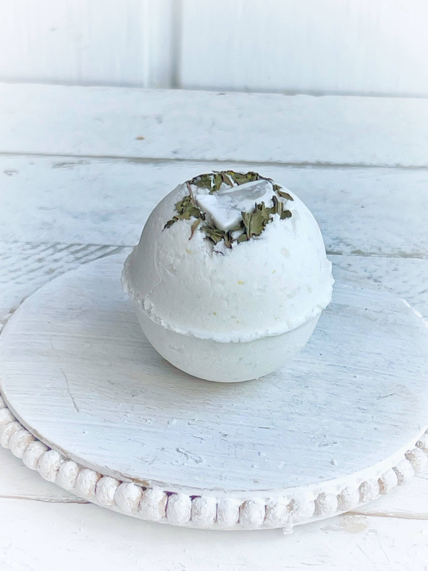 organic bath bomb, handmade bath product, cannabis sativa bath bomb
