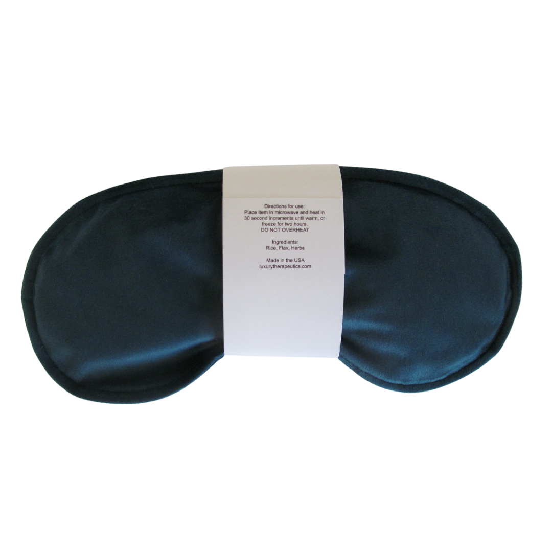 relaxation pillow, heatable eye pillow, cooling eye mask, headache relief pillow, spa eye pillow, wellness gift