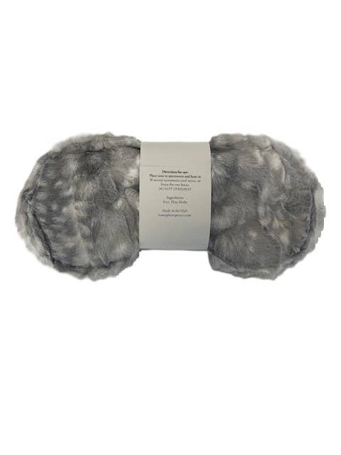 Gift-ready packaging of Lux Silver Fawn Soothing Eye Pillow