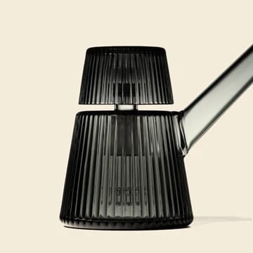 Deco bubbler, art deco bong, glass bubbler, luxury smoking piece, elegant smokeware, YENology bubbler, sculptural pipe, designer smoking accessory, vintage glass bong, refined ritual piece