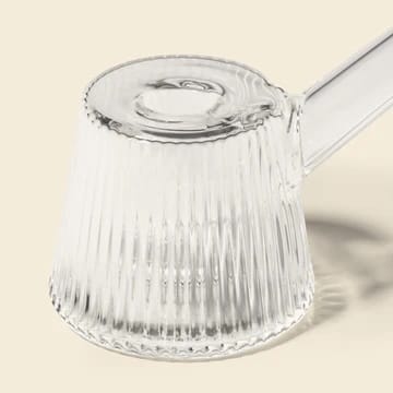 Deco bubbler, art deco bong, glass bubbler, luxury smoking piece, elegant smokeware, YENology bubbler, sculptural pipe, designer smoking accessory, vintage glass bong, refined ritual piece