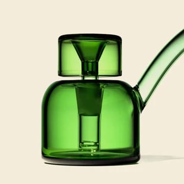 mid-century design, refined smokeware -green