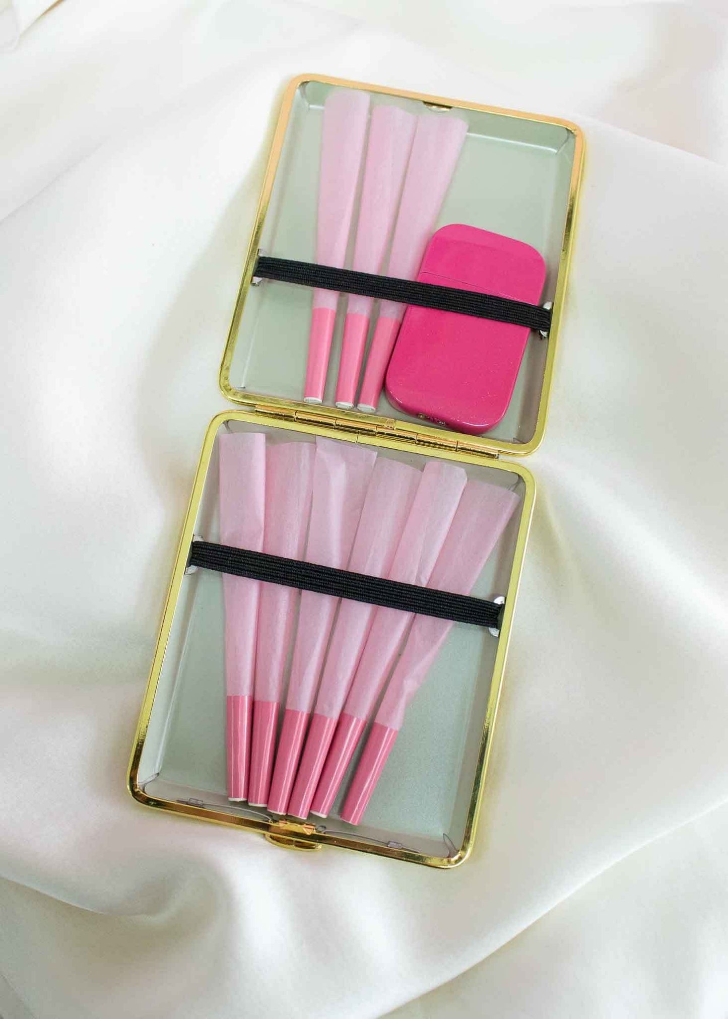 blunt case, stylish weed accessories, retro coquette style, YENology joint case, elegant smoker accessories