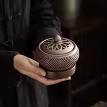 Purple Sand Electronic Incense Burner Set