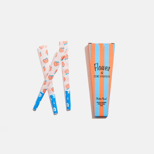 flavored smoking papers, peach cones, mint cones, smoking accessories, YENology cones, flavored pre-rolls