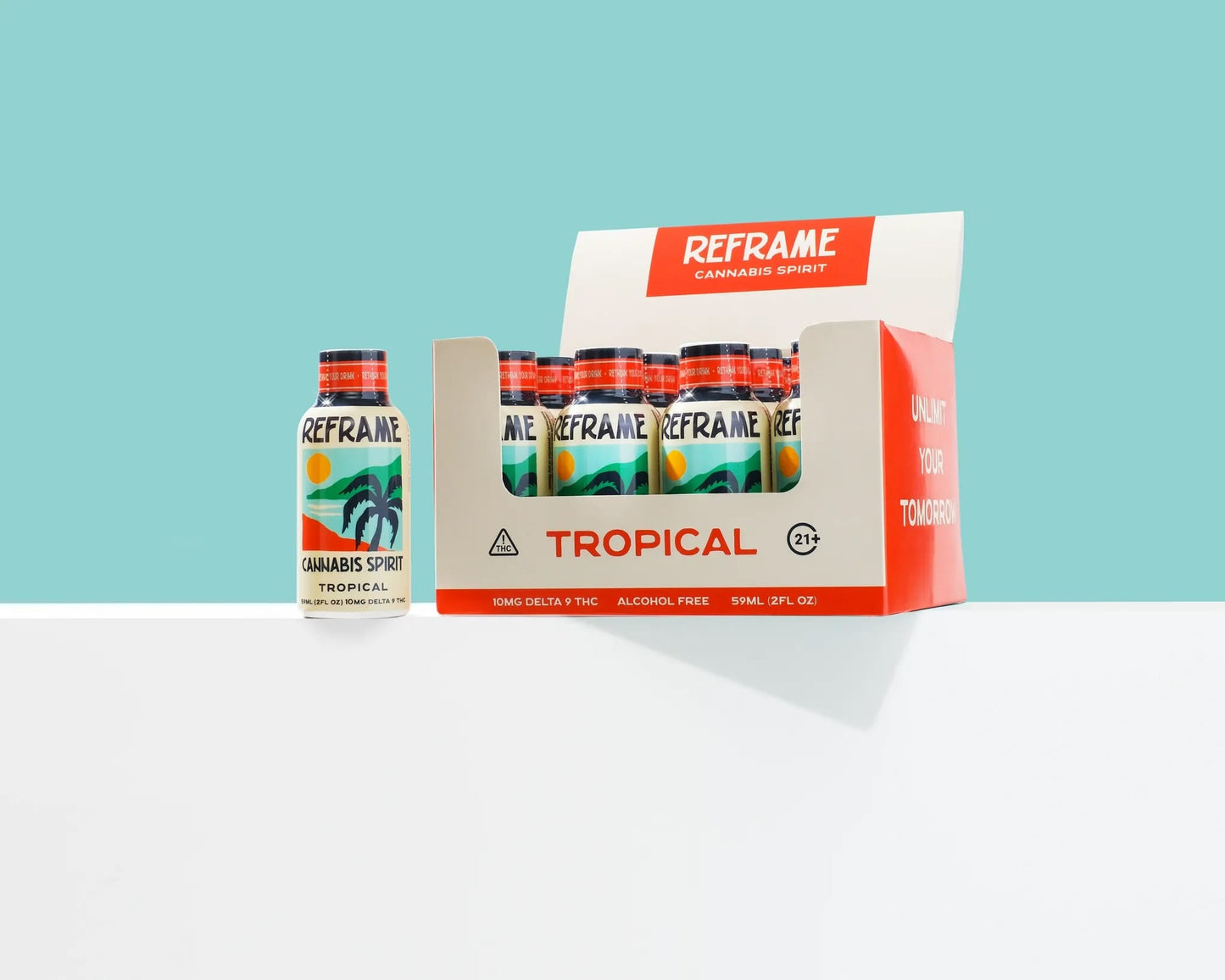 Reframe Tropical cannabis spirit 2 oz 