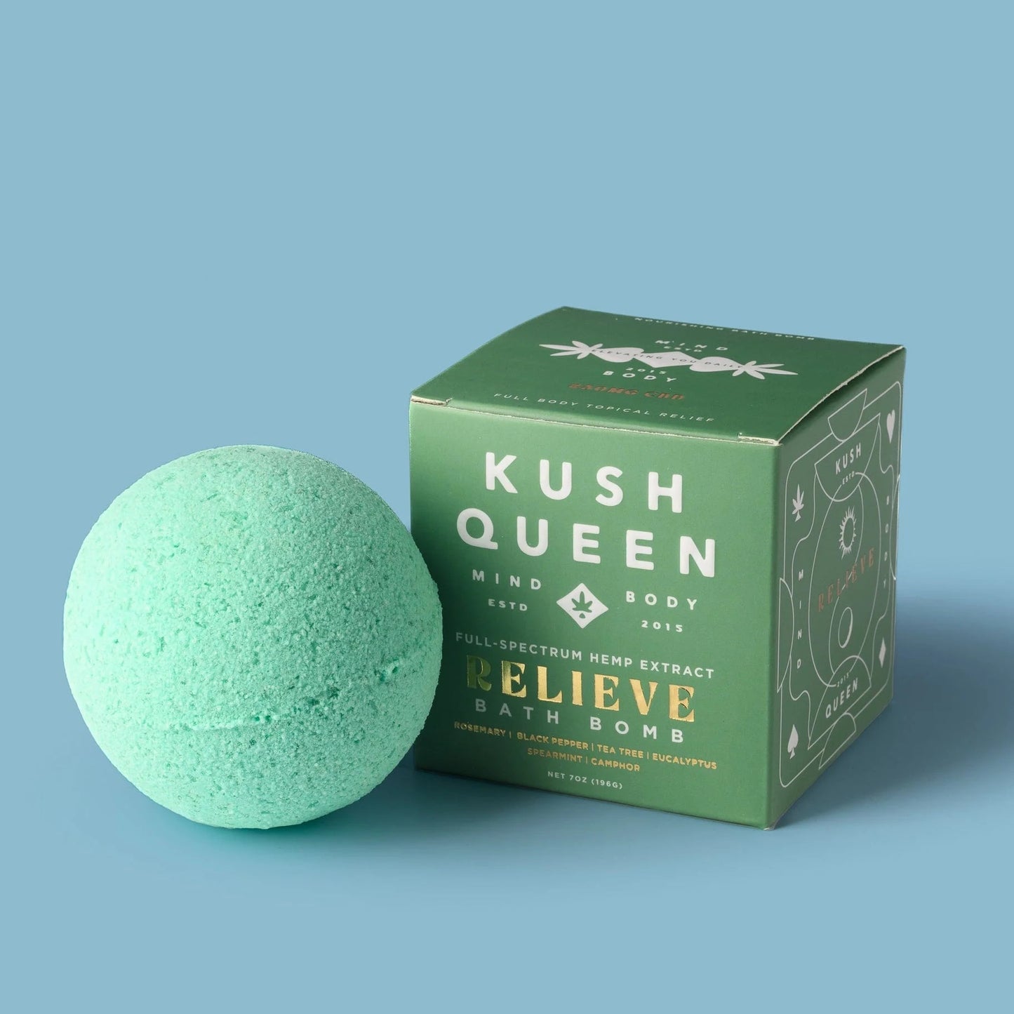 Relieve Bath Bomb 250mg  - Kush Queen
