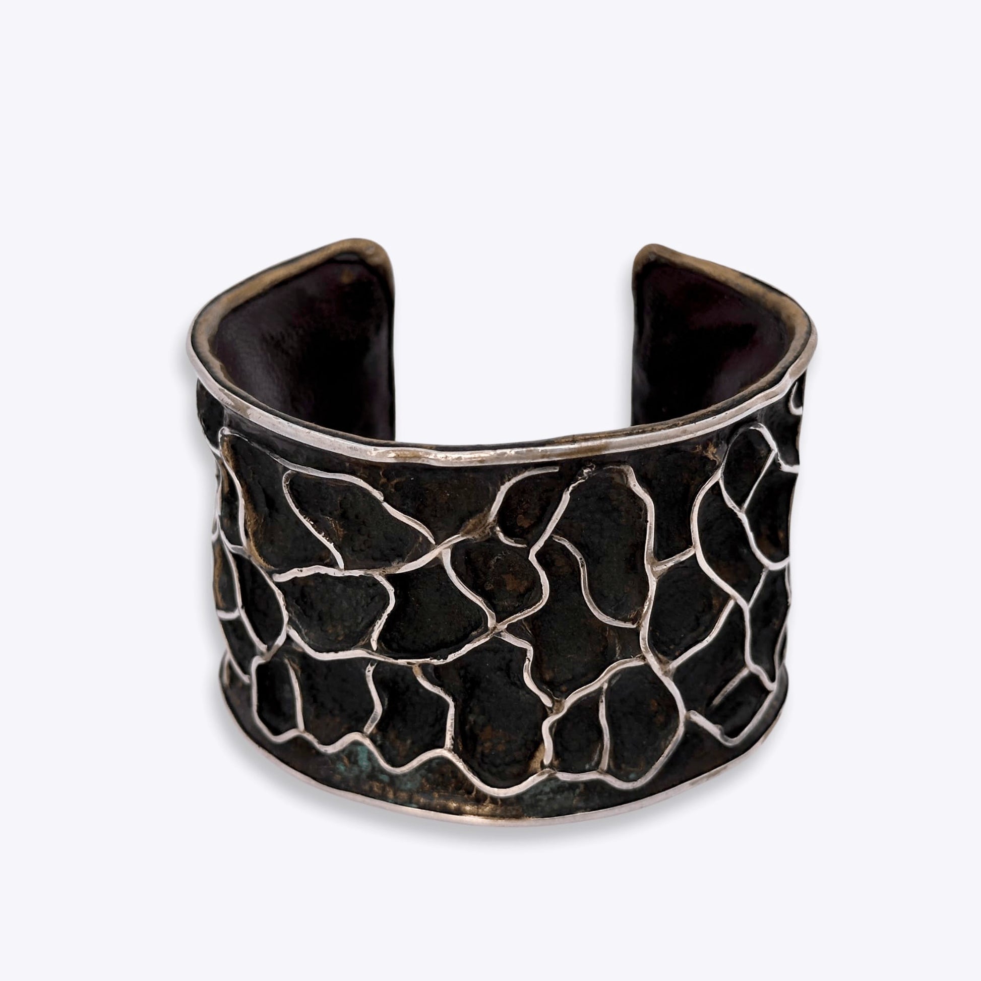 Lou Guerin jewelry, sterling silver bracelet