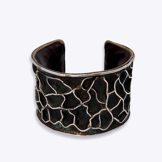Lou Guerin jewelry, sterling silver bracelet