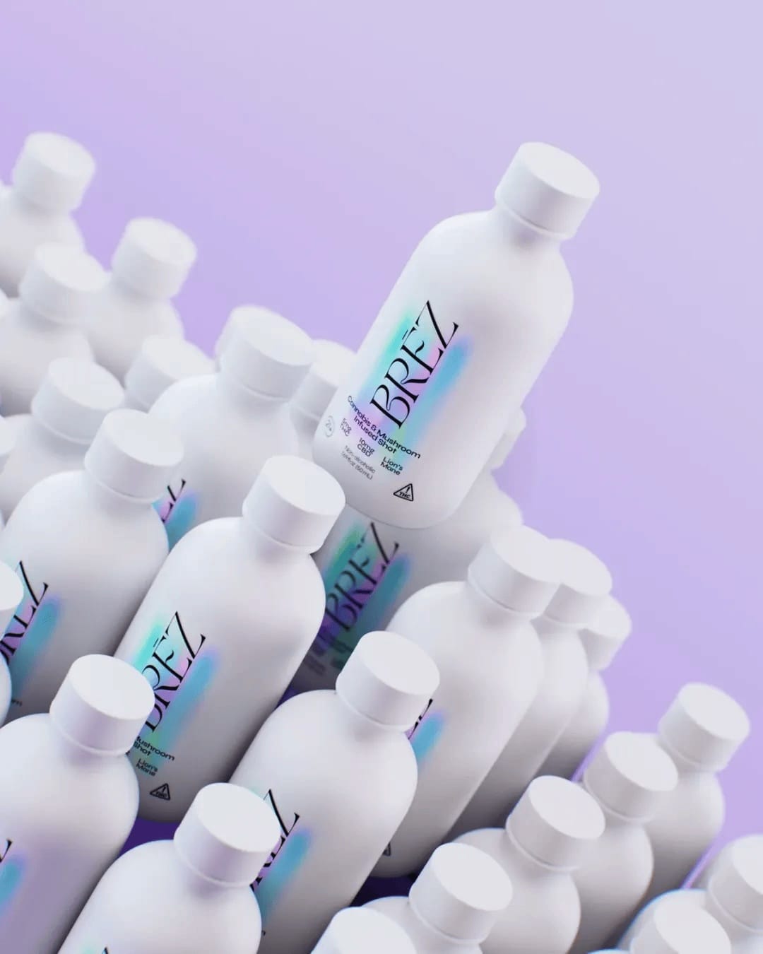 BRĒZ Shots - 5mg Cannabis and Mushrooms Social Tonic