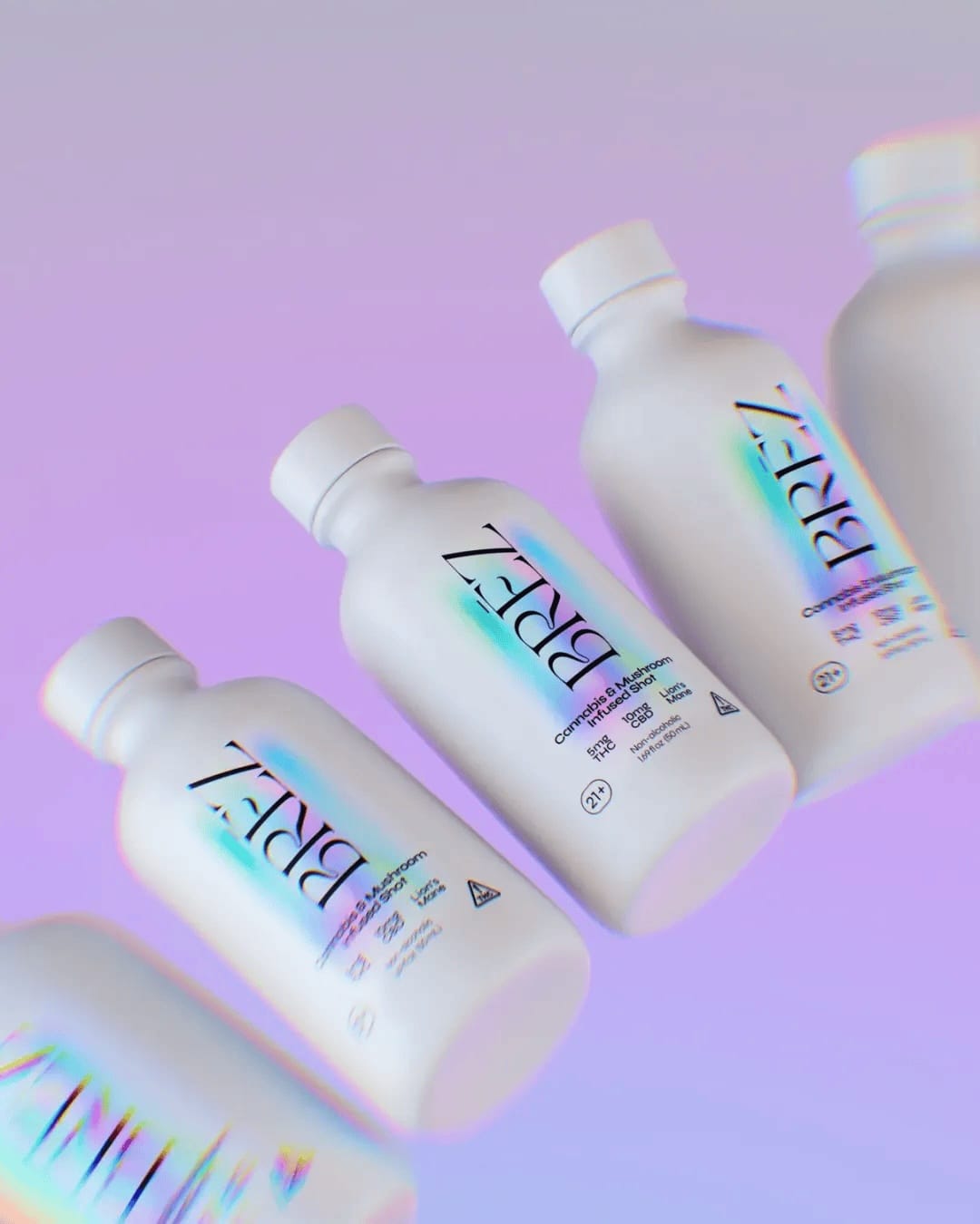 BRĒZ Shots - 5mg Cannabis and Mushrooms Social Tonic