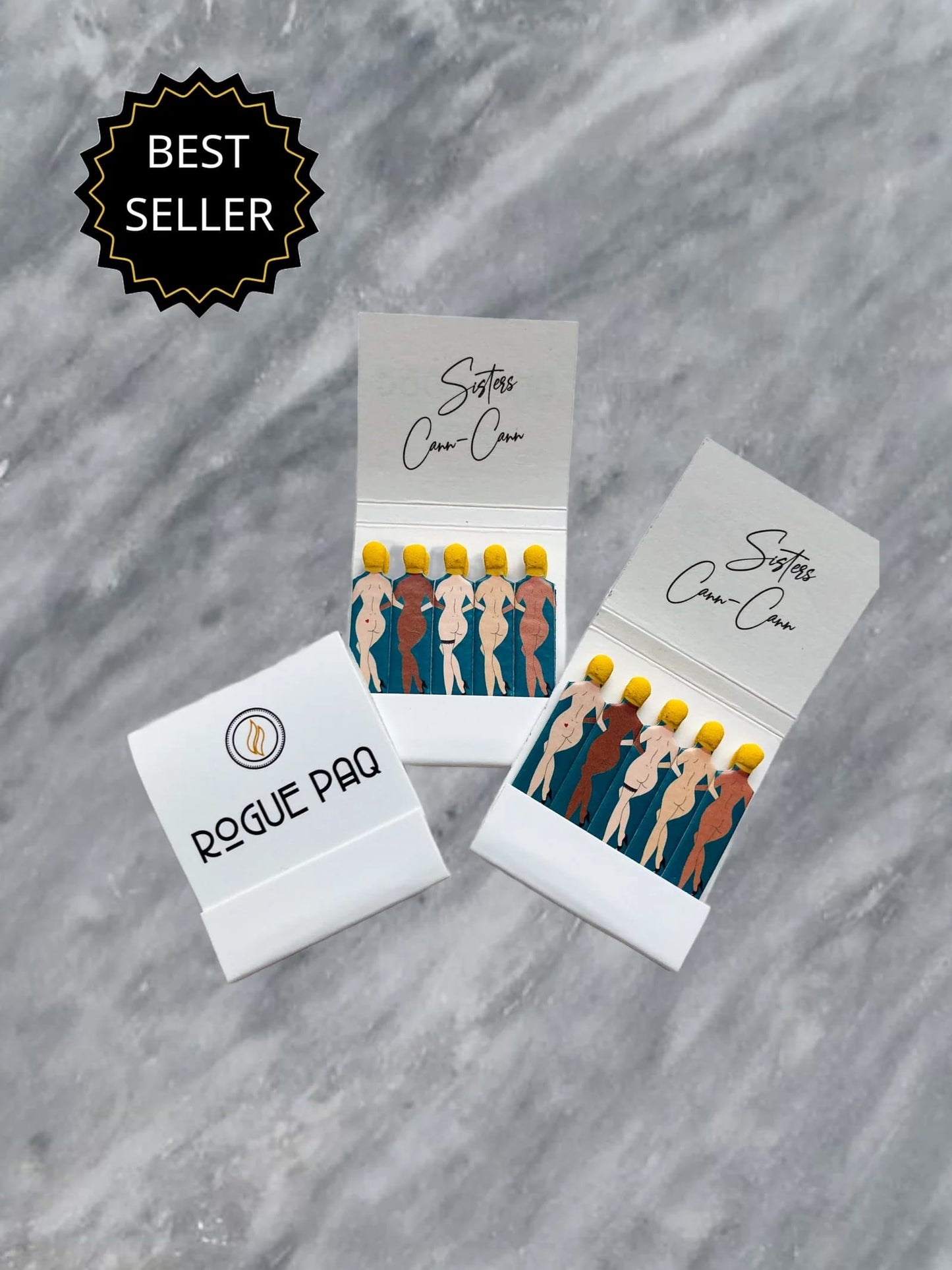 Best Seller, Sisters Cann Canna matches by Rogue Paq